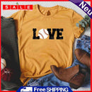 Independence Day Love Baseball T-Shirt Tee (Ginger XL)