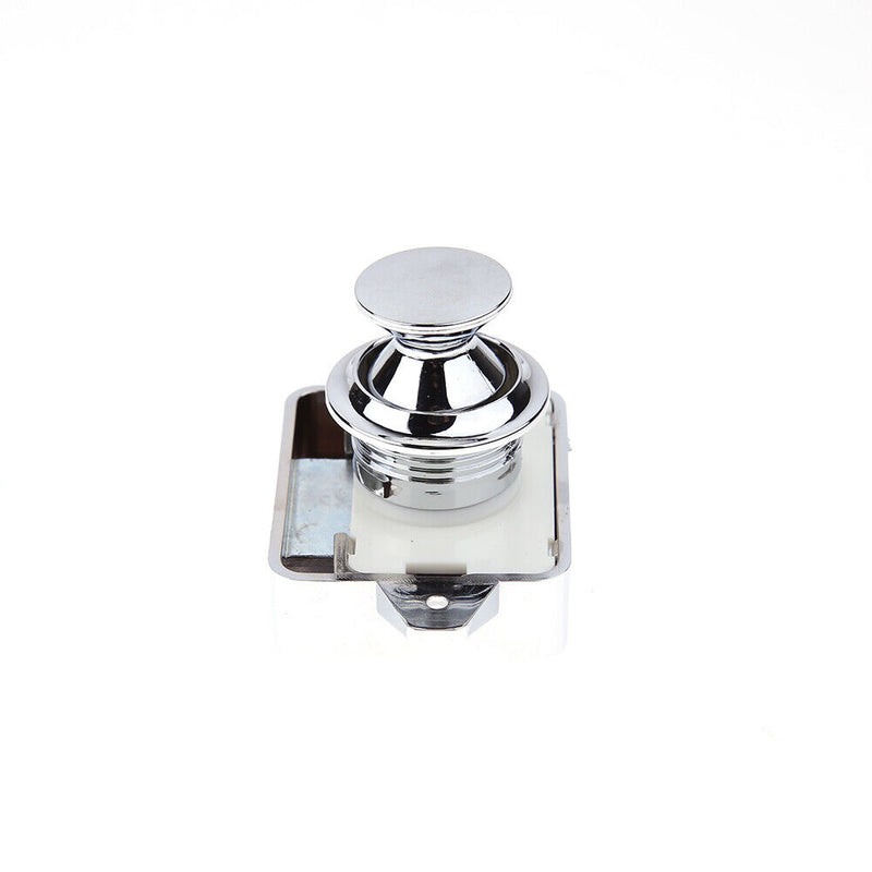 Furniture Door Lock Large Push Lock Button Catch Lock Cabinet Door Button Camper Carav