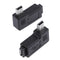 2pcs 90 ° Micro USB Female, Mini USB Male Adapter Connector
