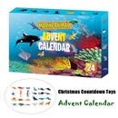 Advent Calendar Marine Animal Christmas Countdown Calendar Christmas Blind Box