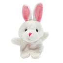 10x Cartoon Biological Animal Finger Puppet Plush Toys Child Baby Favor Dol