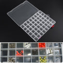 48x Transparent PP Plastic Fishing Bait Storage Container Box