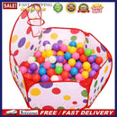 Baby Children Kids Outdoor Indoor Playing House Tent Pool+25pcs Ocean Balls