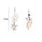 Wedding Flowers Earring Earring Jackets Flower Hanging Earrings Earrings