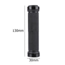 1pair Cycling Skid-Proof Grips Anti-Skid Plastic Bicycle Handlebar (Black) Newly