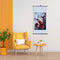 Framed Oil Paint By Numbers DIY Santa Picture Craft for Home Living Room Decor