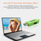 Micro USB TF Card Reader OTG Adapter USB2.0 Hub Connector for PC (Green)