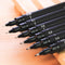 6pcs Micron Fine Line Pen 005 01 02 03 05 08 BRUSH Art O1O9 Tools Supplies U2J3