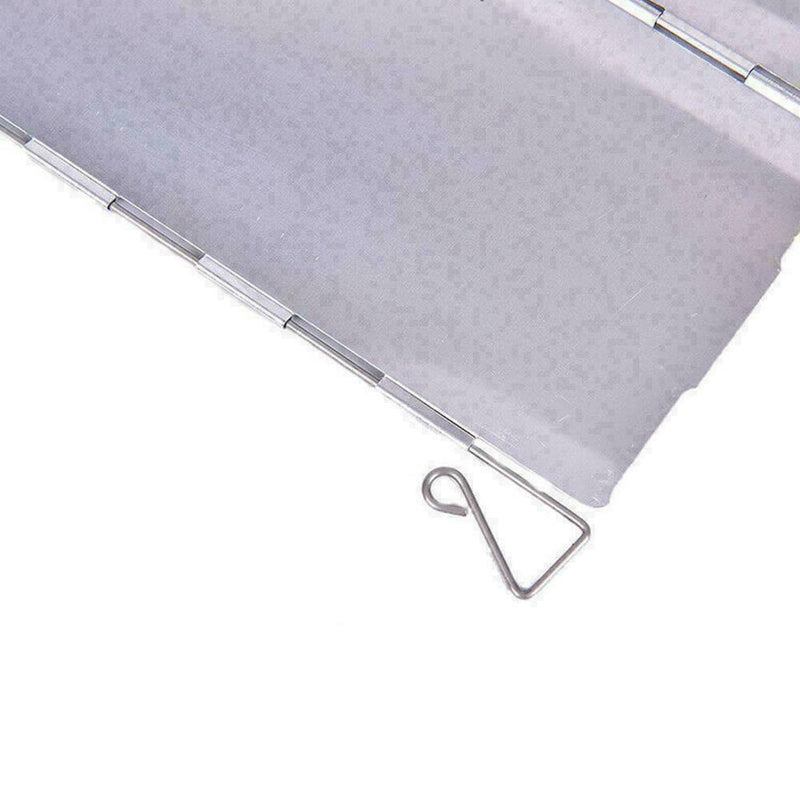 Fold Camping Cooker Gas Stove Wind Screen Supply Foldable D0L8 R6N0