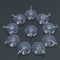 Wedding Supplies Hangers Rubber Glass Wall Hook Suction Cup Transparent Sucker