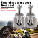 Motorcycle 7/8 22mm Aluminum Handleable Risers Bar Clamps Motorbike Accessories