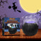 #A Halloween Witch Jar Atomizing Lamp Scene Layout Decoration for Courtyard Be