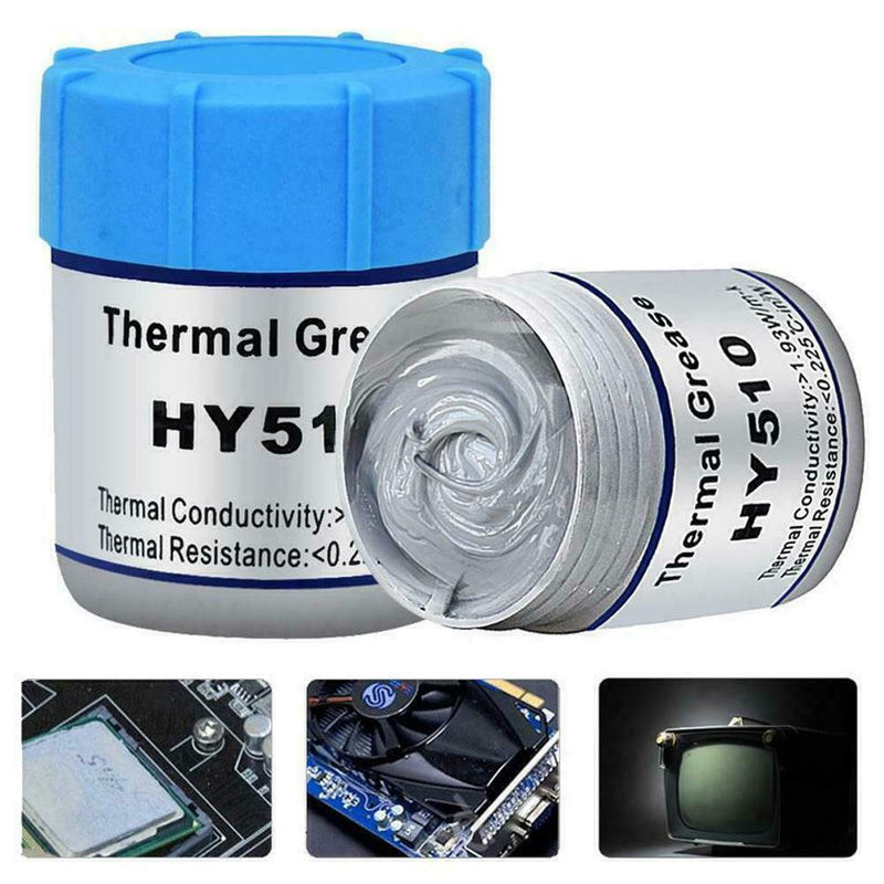 10g Cooler Heatsink For CPU PC Thermal Grease Conductive Silicone Paste E1N9