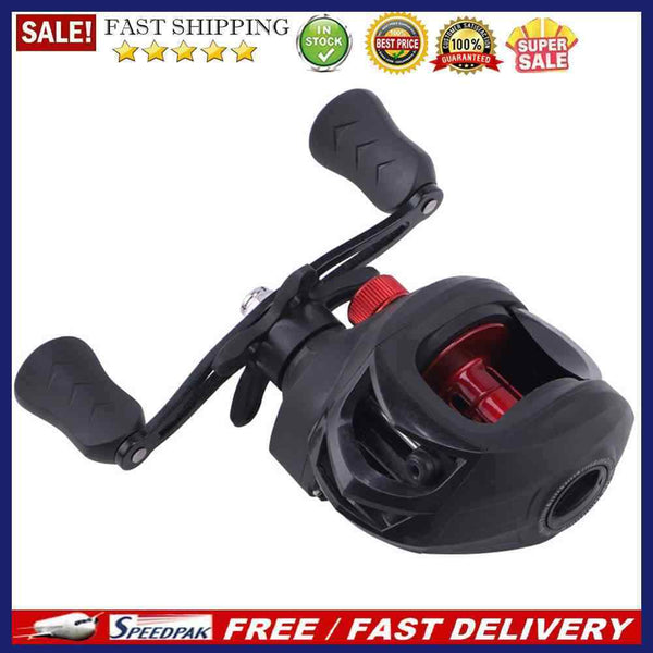 Baitcasting Fishing Reel 19+1BB 7.2/1 8kg Max Drag Low Profile Reel Fish Pesc