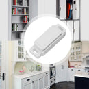 2pcs Magnetic Door Stop Closer Kitchen Cupboard Wardrobe Furniture Damper Buf
