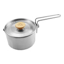 Steel Multifunctional Outdoor Picnic Kettle Teapot Camping Pot Cookware