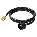 Propane Adapter Hose 1 to 20 Pound Adapter for Gas Barbecue Propane Tank Hose