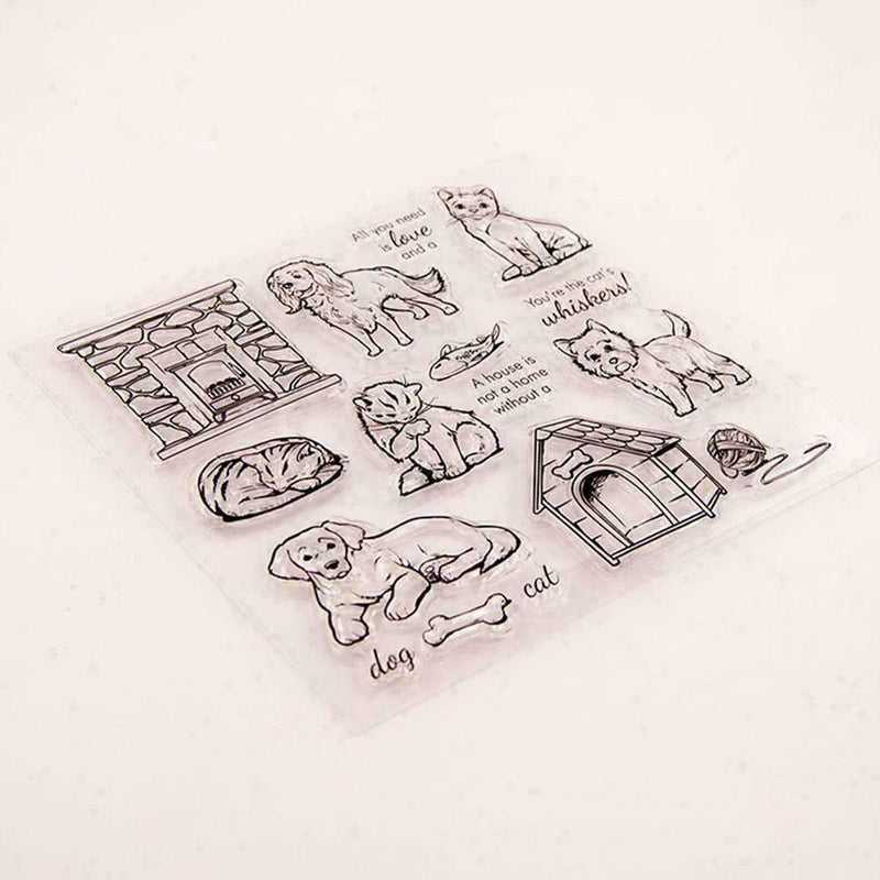 1 x Cake Baking Transparent Seal For DIY Decorative Dogs Stamp Crafts Pet C0G3