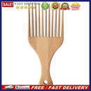 Home Bamboo Wide Tooth Comb Detangling Anti-Static Square Pocket Hair Brush