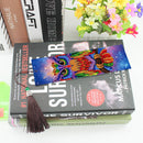2pcs Birds DIY Special Shaped Diamond Painting Leather Embroidery Bookmark Newly