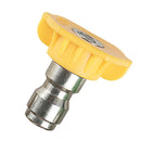 1/4 inch Quick Connect Pressure Car Washer Lance Spray Nozzle Tip (Yellow)