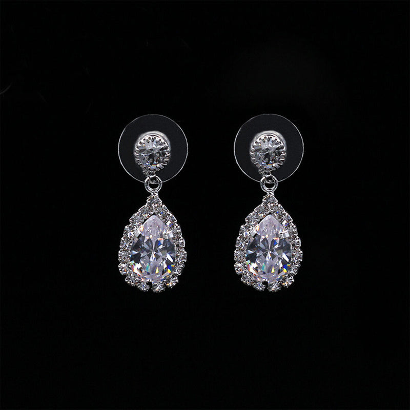 Zirconia Cubic Women Accessories Jewelry Sets Choker Rhinestone Costume Wedding
