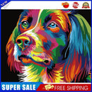 Painting By Numbers DIY Distracted Color Dog Hand Painted Artwork Picture