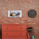 Car Sheet Metal Drawing Metal Painting Tin Wall Home Poster Bedroom Art Sign