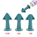 Caulking Nozzle Scraper Set Grout Tile Joints Floor Remover Tool (Sky Blue)