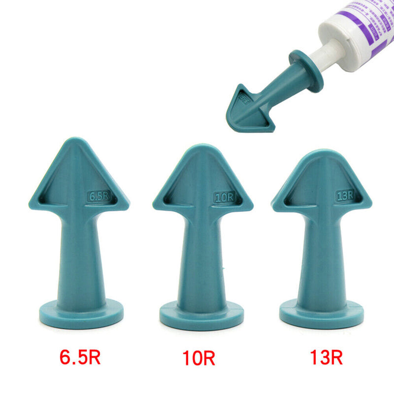 Caulking Nozzle Scraper Set Grout Tile Joints Floor Remover Tool (Sky Blue)