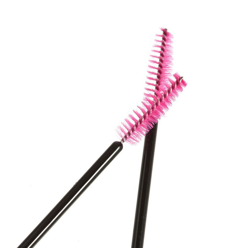 100PC Disposable Eyelash Brush Eyelash Rod Applicators Spooler Constitution-