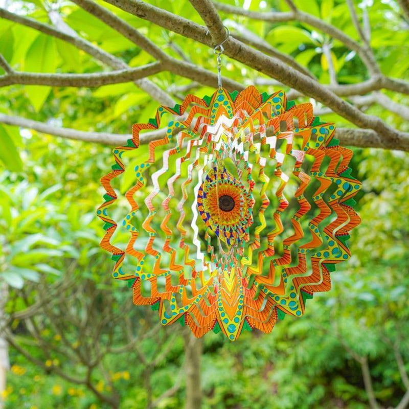 Decoration Wind Spinner Wind Chime SunFlower Wind Catchers Hanging Ornament