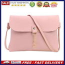 Leather Shoulder Messenger Bags Women Solid Color Deer Pendant Crossbody Handbag