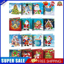 DIY Special Shape Diamond Christmas Card Glitter Rhinestone Painting Kit