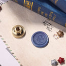 Alphabet Letters Wax Sealing Stamp Head Round Copper Stamps Craft Decor (C)