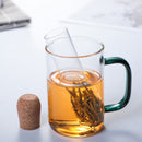 Glass Tea Infuser Tea Filter Creative Pipe Tea Strainer for Loose Leaf Herb