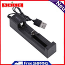 Smart Charger Adapter for 18650 22650 16340 Rechargeable Batteries 1 Slot