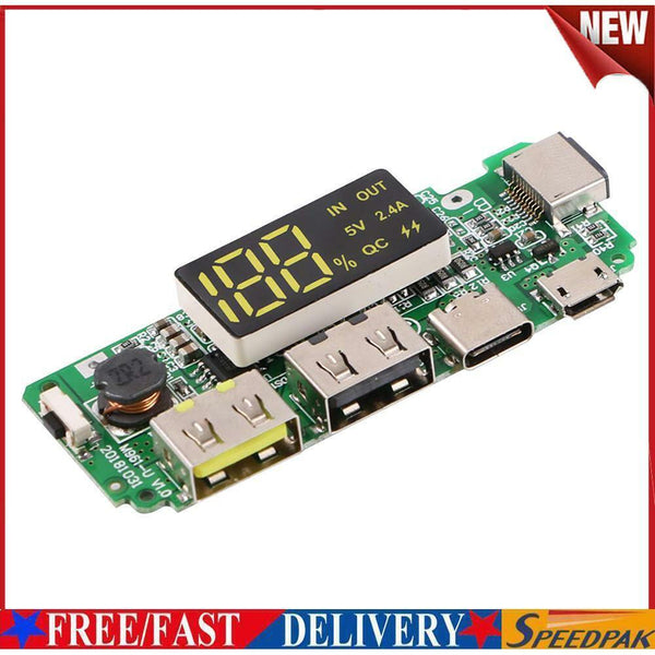 USB Mobile Power Bank Charging Module Lithium Battery Charger Board (1pc) #F