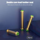30x Metal Double Core Seat Soft Hose Pipe Carp Fishing Tackle Tool (17mm)