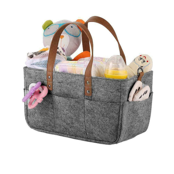 Felt Storage Bag - Baby Shower Gift Basket For Changing Table P0J5 K8A9