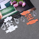 3pcs Best Gift Metal Cutting Die Stencils for DIY Scrapbooking Photo Album-