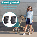 1 Pair Electric Bicycle Pedals Cycling Road Bike Anti Slip Foot Plat Pedal