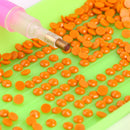 Round Drills Package DIY Embroidery Diamond Painting Rhinestones (DMC 977) Newly