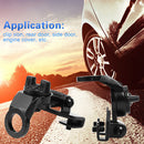 EM-81 Stainless Steel 2-Axis Trunk Hood Bracket for Mobile Radio Antenna Newly