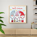 11CT 3 Beach Full Embroidery Goblin Cotton Print Cross Stitch Home Decoration