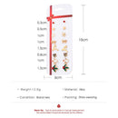 Stocking Snowflakes Drop Dangle Christmas Earrings Set Ear Studs Ear Pendants