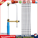 U Type Mini Woodworking Hand Saw Kit DIY Jewelry Hand Tools + 8pcs Blades Newly
