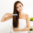 Hairdressing Carbon Anti-static Comb Wide Tooth Hair Clipper Comb (White) Newly