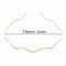 Elegant Geometric Wave Bending Metal Headdress Thin Headbands Hair Hoop