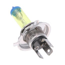 1pc Quartz Glass H4 3000K 100W Car Auto Yellow Halogen Headlight Lamp Bulb